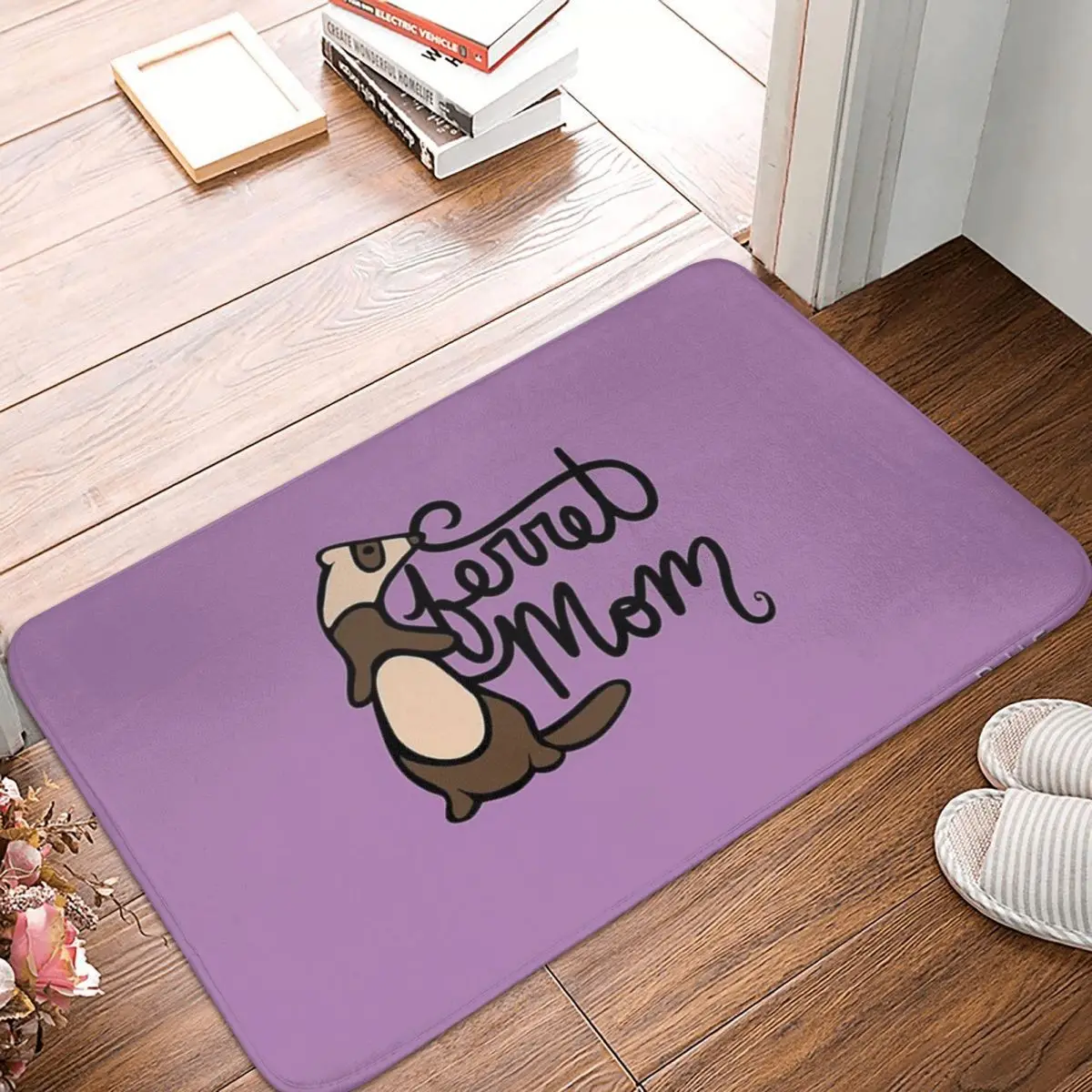 Ferret Mom 40x60cm Carpet Polyester Floor Mats Mats Customizable Bathroom Everyday