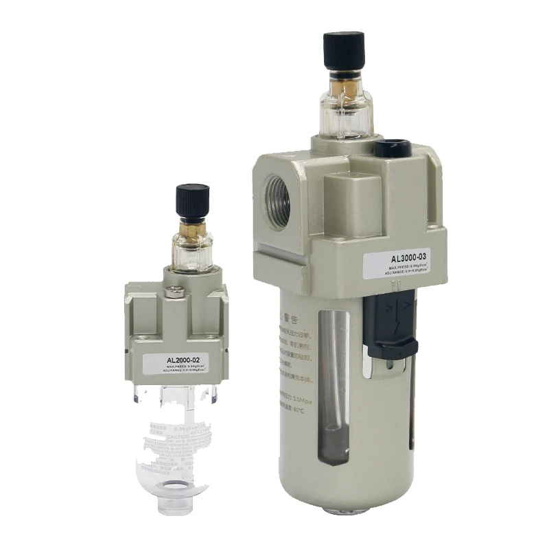 AL Series AL2000-02 AL3000-03 AL4000-04 AL4000-06 AL5000-06 AL5000-10 Lubricator Pneumatic Components Model Flow Rate