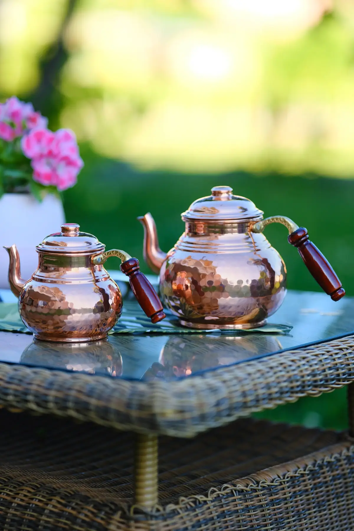 DOLBOVI tattoo copper teapot Cooper Tea Pots Handmade