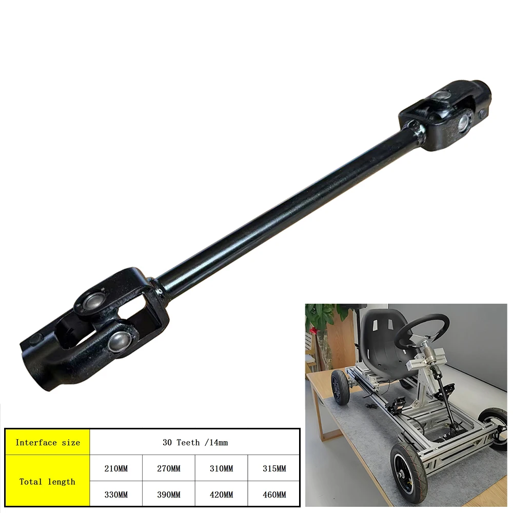 

30 т/14 мм стойки вала гидроусилителя рулевой колонки U шарнир в сборе для DIY 168F Go Kart 110cc 125cc 150cc Quad ATV