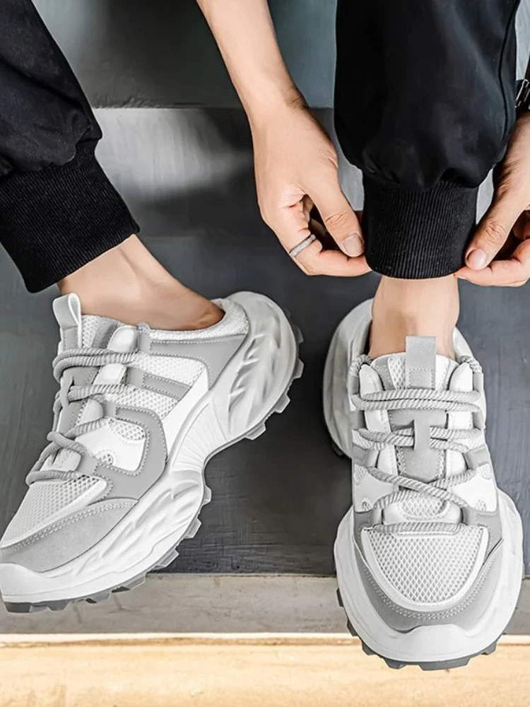 

Мужские туфли-лодочки, уличные полумужские тапочки на платформе, модная дешевая обувь 2025 года, жидкостные хлопчатобумажные шлепанцы, низкая цена, забавные шлепанцы из ПВХ для взрослых