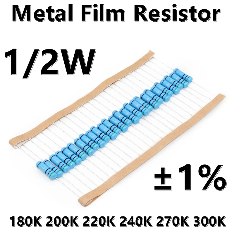 مقاوم دقيق للأغشية المعدنية ، حلقة 5 ألوان ، من من من من من المعدن ، من من من من ومن ومن ثم ، ومن ومن ومن ومن ومن ومن ومن ومن ثم ومن ومن ومن ثم ومن ثم ومن 1 واط ، ومن 2 واط