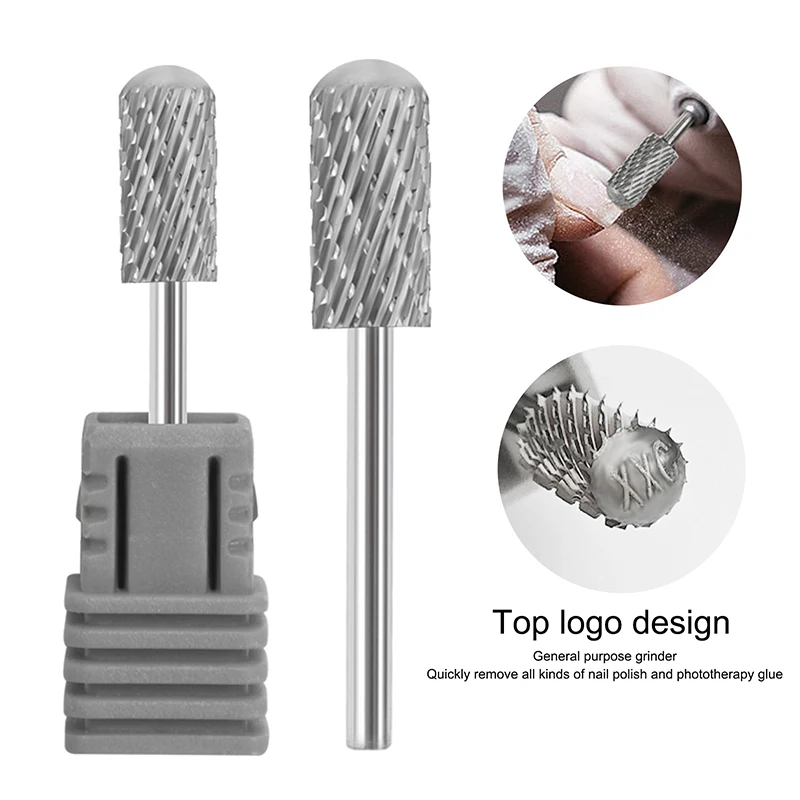 Tungsten Carbide Nail Drill Bit Electric Nail Mills Cutter For Manicure Machine Nail Accessories