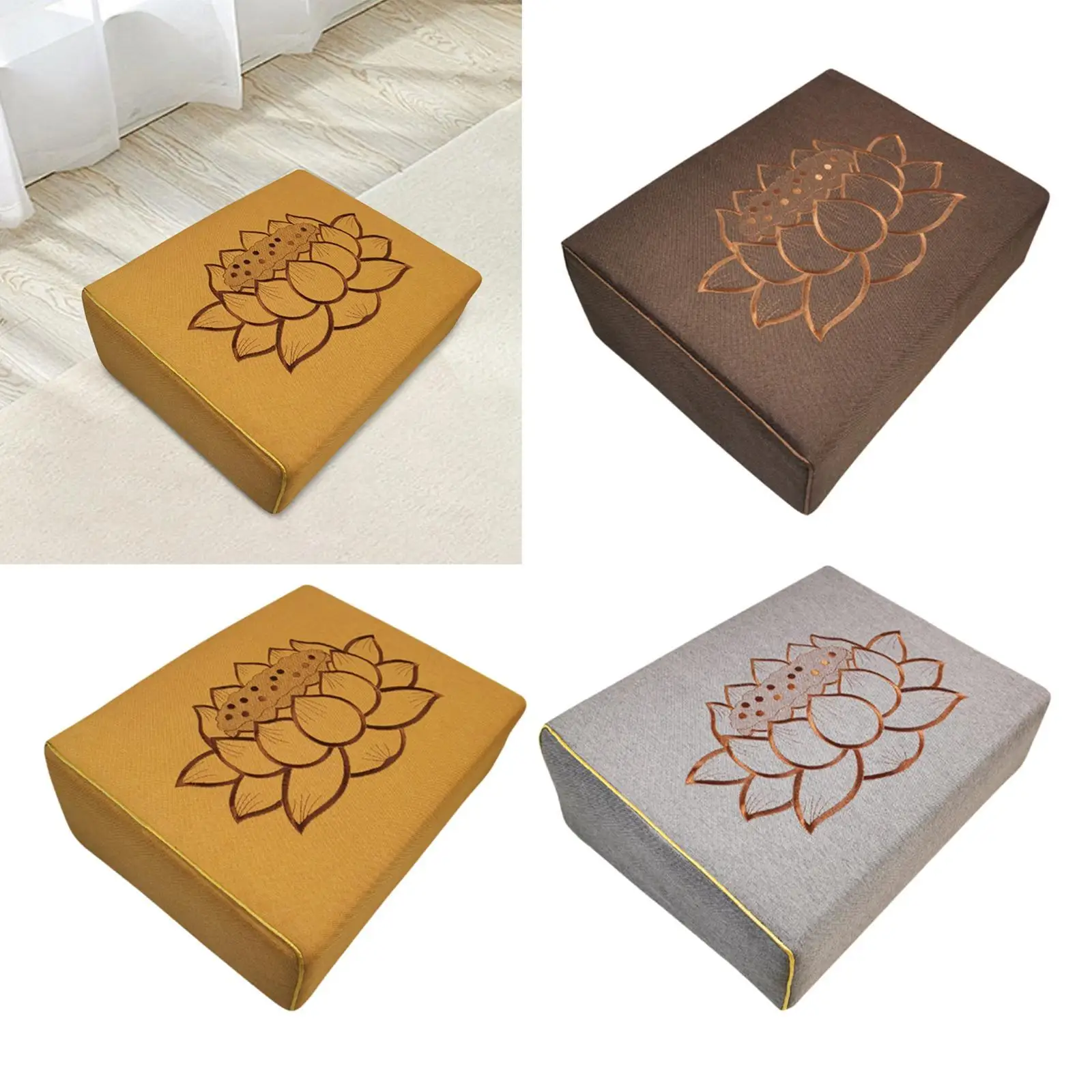 

Meditation Cushion Japanese Tatami Mat for Indoor Tea Ceremony Living Room