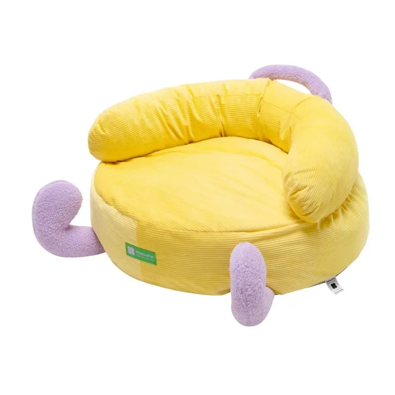 Hot salesSpring Sofa Cat Nest Four Seasons Universal Dog Small Puppy Dog Small Cat Pet Nest Removable and Washable