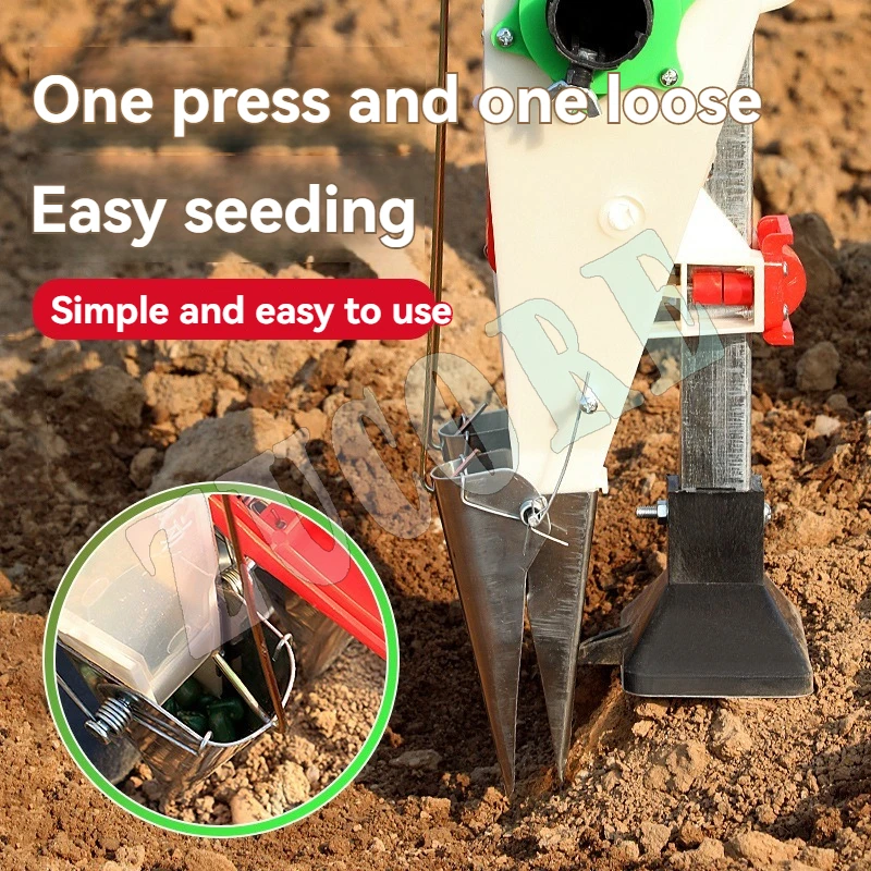 Multifunktionale Mais Bohnen Erdnuss Gemüse Samen Aussaat Maschine Landwirtschaftliche Landwirtschaft Hand Werkzeuge Samen Bohrer