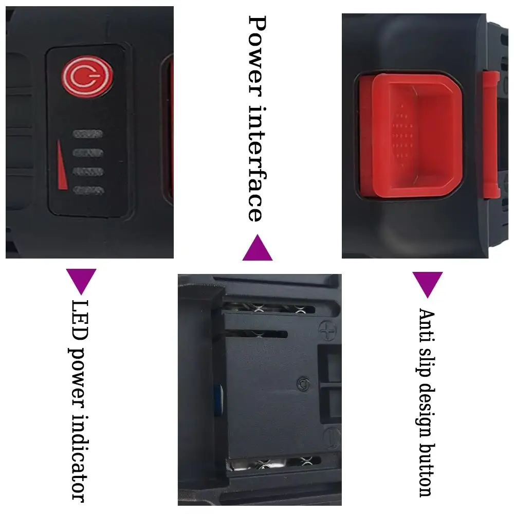 

21V 3000/6000/9000mAh Rechargeable Power tool Battery Suitable for Makita Cordless Electric Wrench Car impact wrench