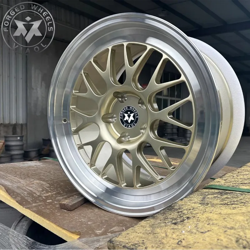 Private Custom Forged Aluminum Wheels For BMW G20/F10 5x120 18-22 Inch 10 Spoke Matte Bronze Rims For Aston Martin