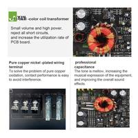 AY14 -Car Audio Power Amplifier 12V 7800W 4 Channel Stereo Audio Adjustable Front And Rear Sound Field Car Sound Amplifier