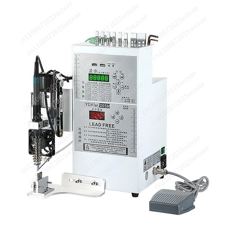 Semi-automatic soldering machine, electronic plug-in automatic soldering equipment
