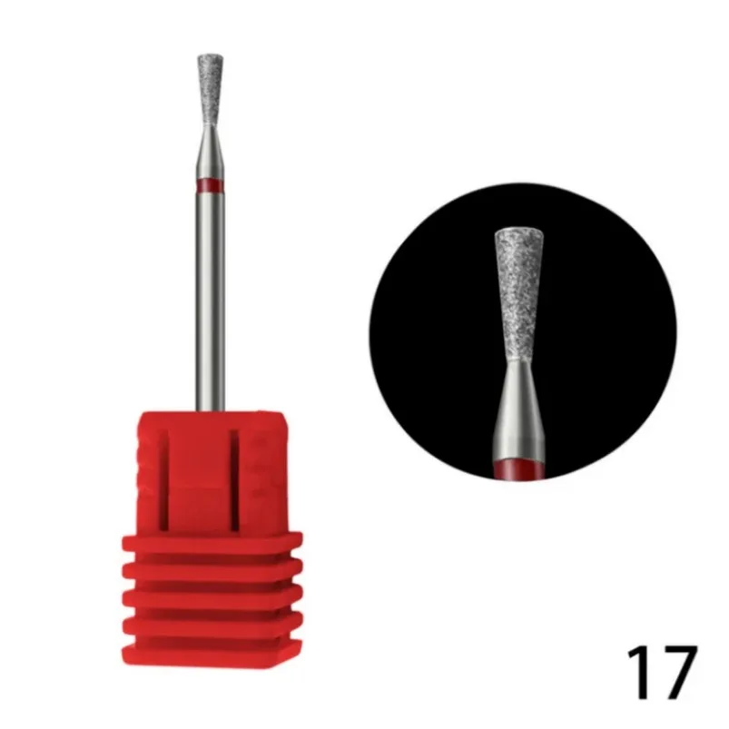 1 Pcs Diamond Nail Drill Bits Rotary Electric Nail Drill Machine Milling Cutter Pedicure Manicure Polishing Strong Nail File