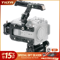 TILTA Camera cage for Sony FX6 ES-T20-C-V Camera Cage Rig Advanced Kit for Sony FX6 V-Mount Top handle