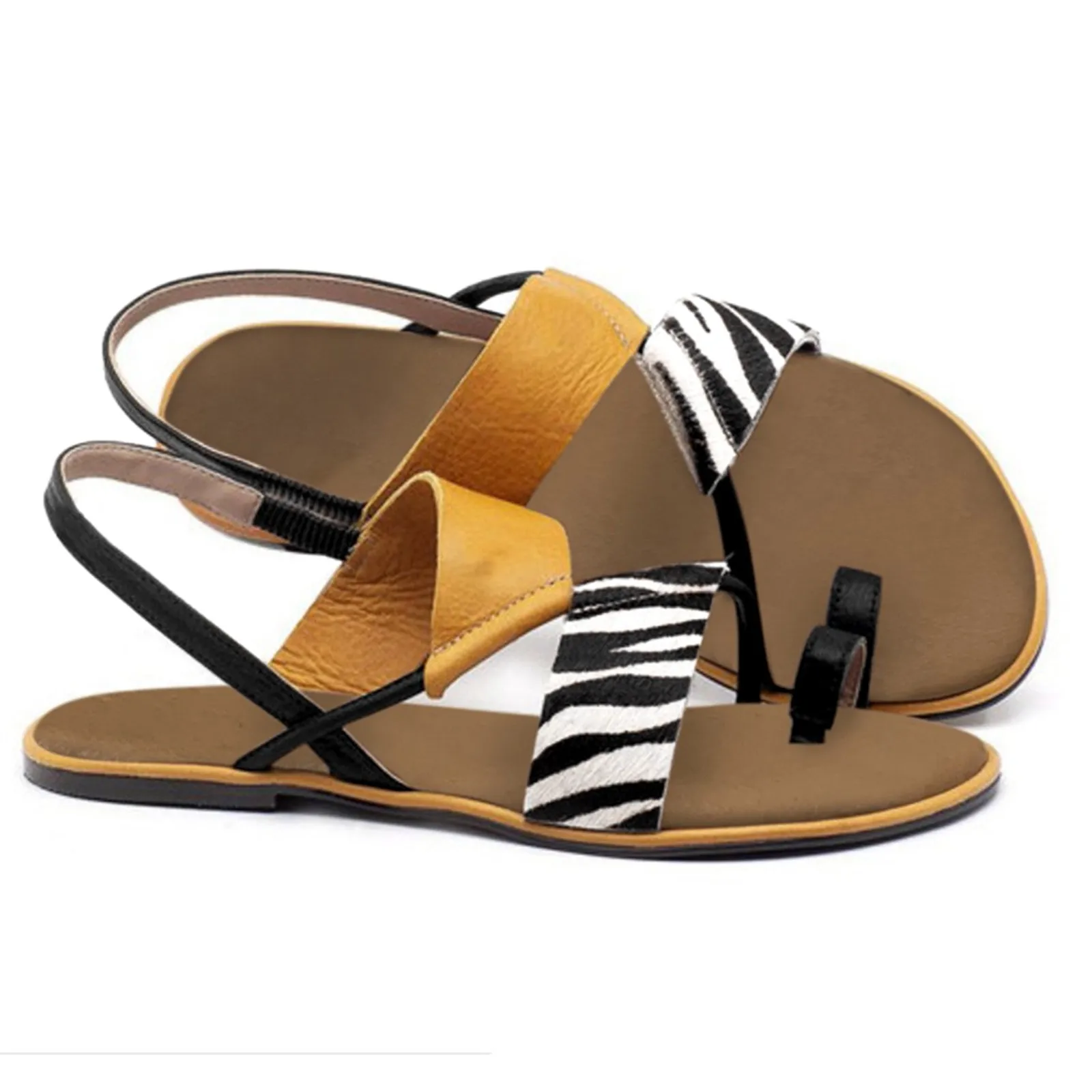 S for Women Sandals Water Friendly Thong Sandals with Back Strap for Women Women Platform Sandals Size 5 Wedge Sandals for Women