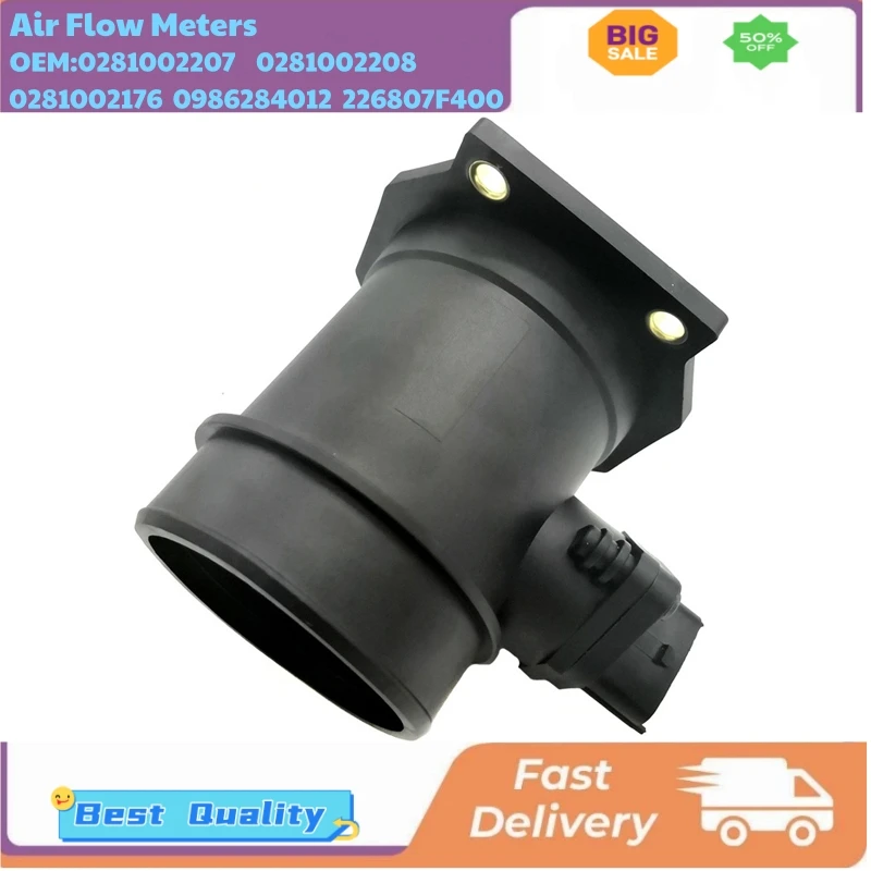 

Датчики расхода воздуха 0281002207 0281002208 0281002176 0986284012 226807F400 226807F425 для Nissan Primera Terrano 2.7 TDI 98-04'