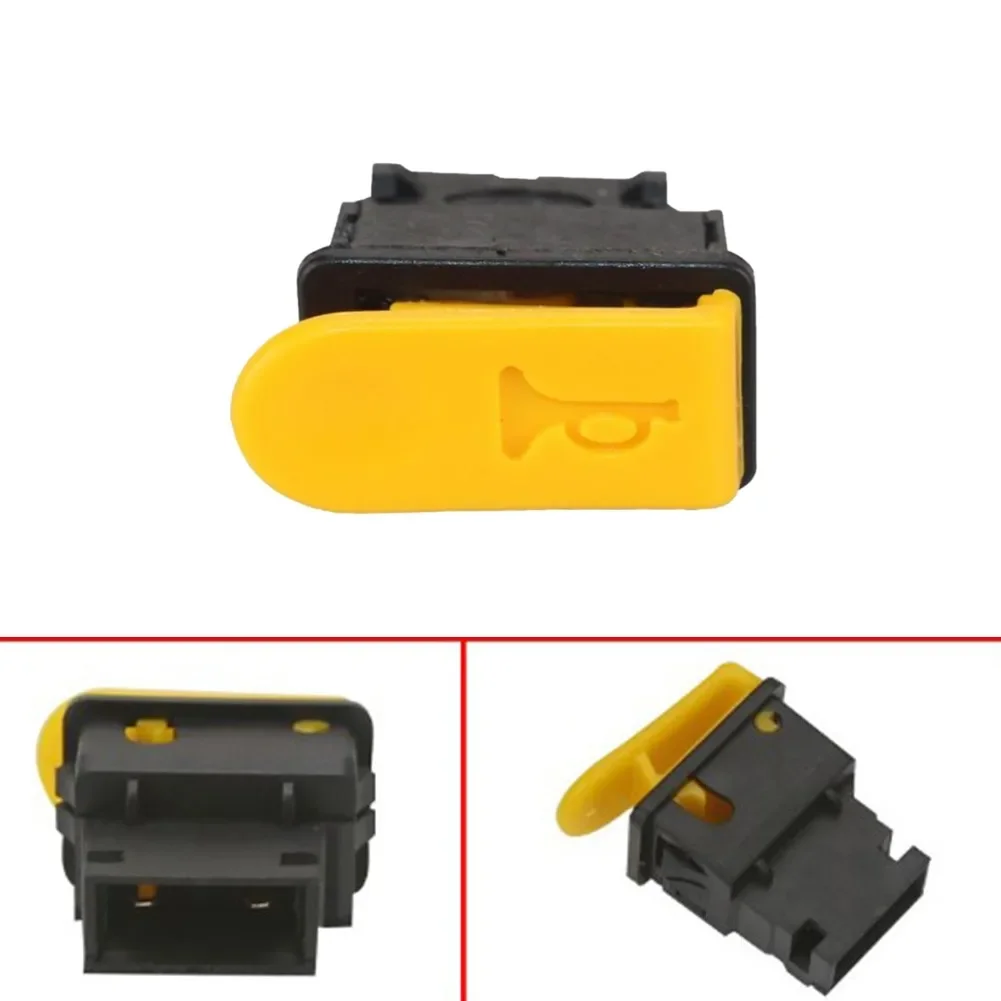 

1x Horn Switch Start Switch Handle Switch For Motorcycle Electric Vehicle Replace Accessories Yellow + Black