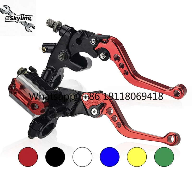 Motorcycle clutch handle modified flat line electric vehicle drum brake horn disc brake handle
