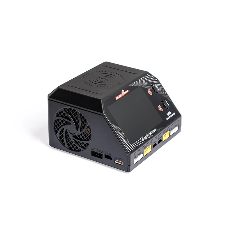 

UP8 AC 400W DC 600W 2x16A Dual Channel Smart Battery Charger Discharger for LiPo LiHV LiIon LiFe NiCd NiMH