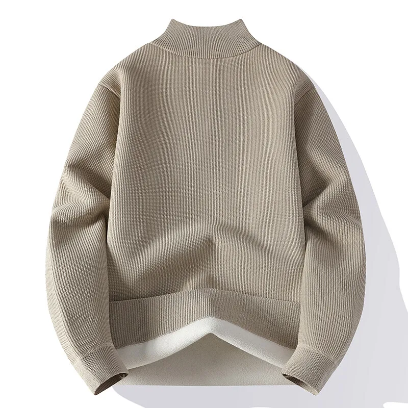 Spring Pullovers Autumn Sweater For Men Men's Clothing Male Men's Sweat-shirt Casual Streetwear Knit Fashion Hombre Warm Solid