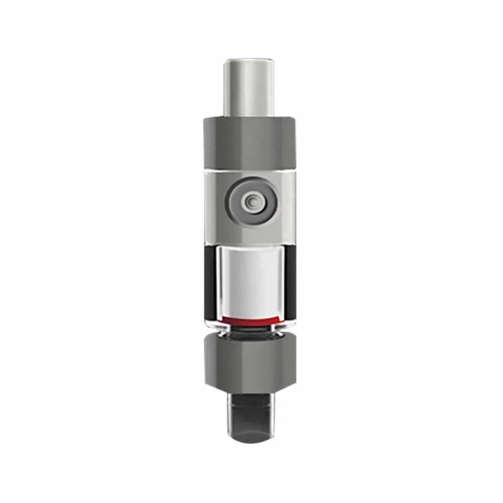 Planted Aquarium CO2 Disperser with Acrylic Chamber High Dissolution Rate External Aquarium CO2 Disperser Easy to Install |