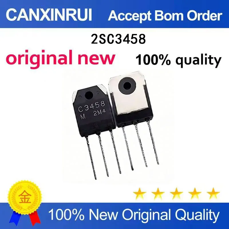 

(5-100 Pieces) Brand new original 2SC3458 C3458 TO-3P spot chip IC