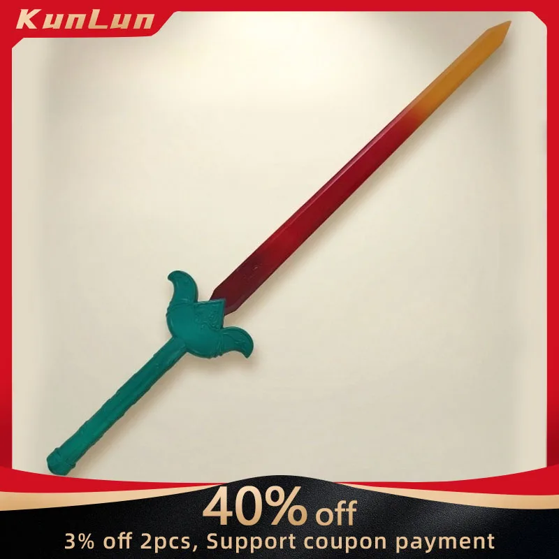 

100 см Меч Огненного Льва: Десять Божественных Оружей, игровые аксессуары, модель из ПУ, коллекционные настольные украшения, реквизит для косплея, игрушки для мальчиков