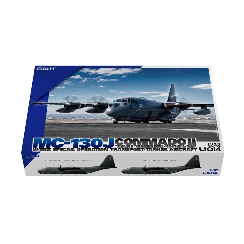 Great Wall Hobby L1014 1/144 USAF MC-130J Commando II Special Operations Tanker Transport Plastic Model Kit Aviation Hobby Gift