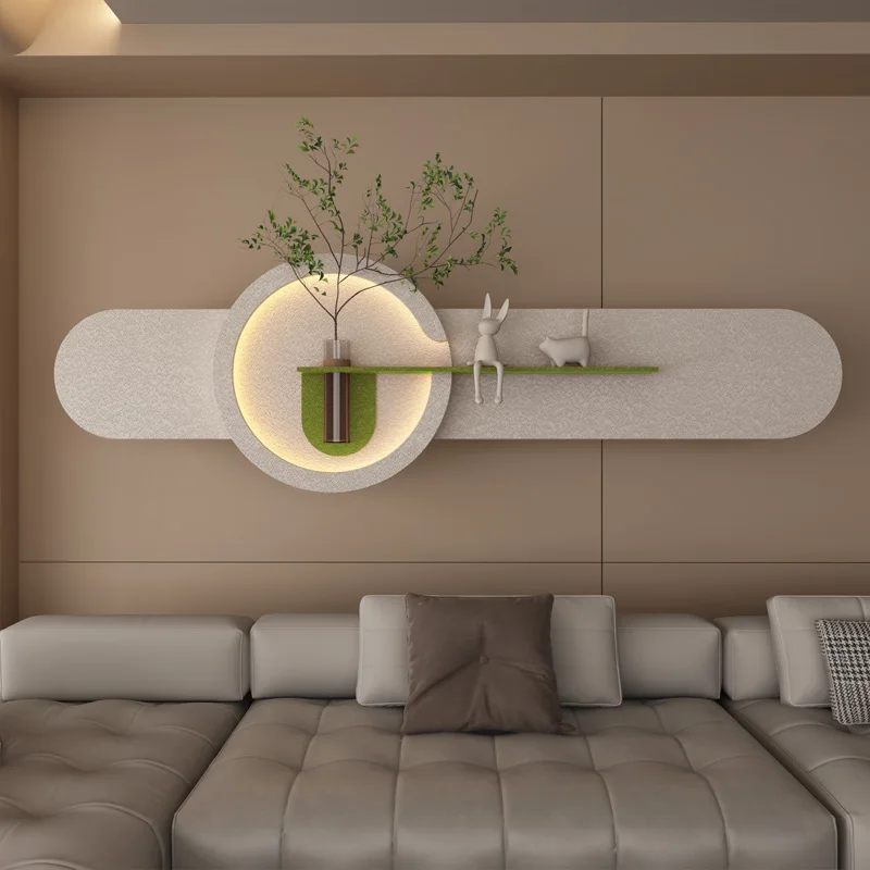 2026 DIY Decorations LED Wall Lamp Plant For Living Room Sofa Background Bedroom Corridor Modern Interior Home Horizontal Mural