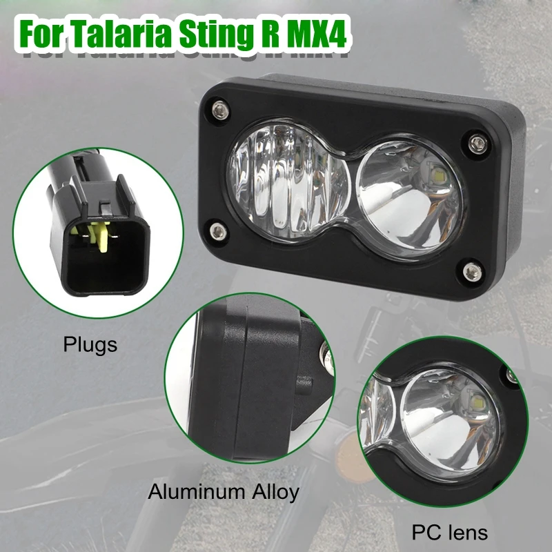 3-дюймовый комплект прожекторов Plug N Play Spotlight Flood Combo светодиодный светильник для Talaria Sting R MX4 электрический велосипед для грязи