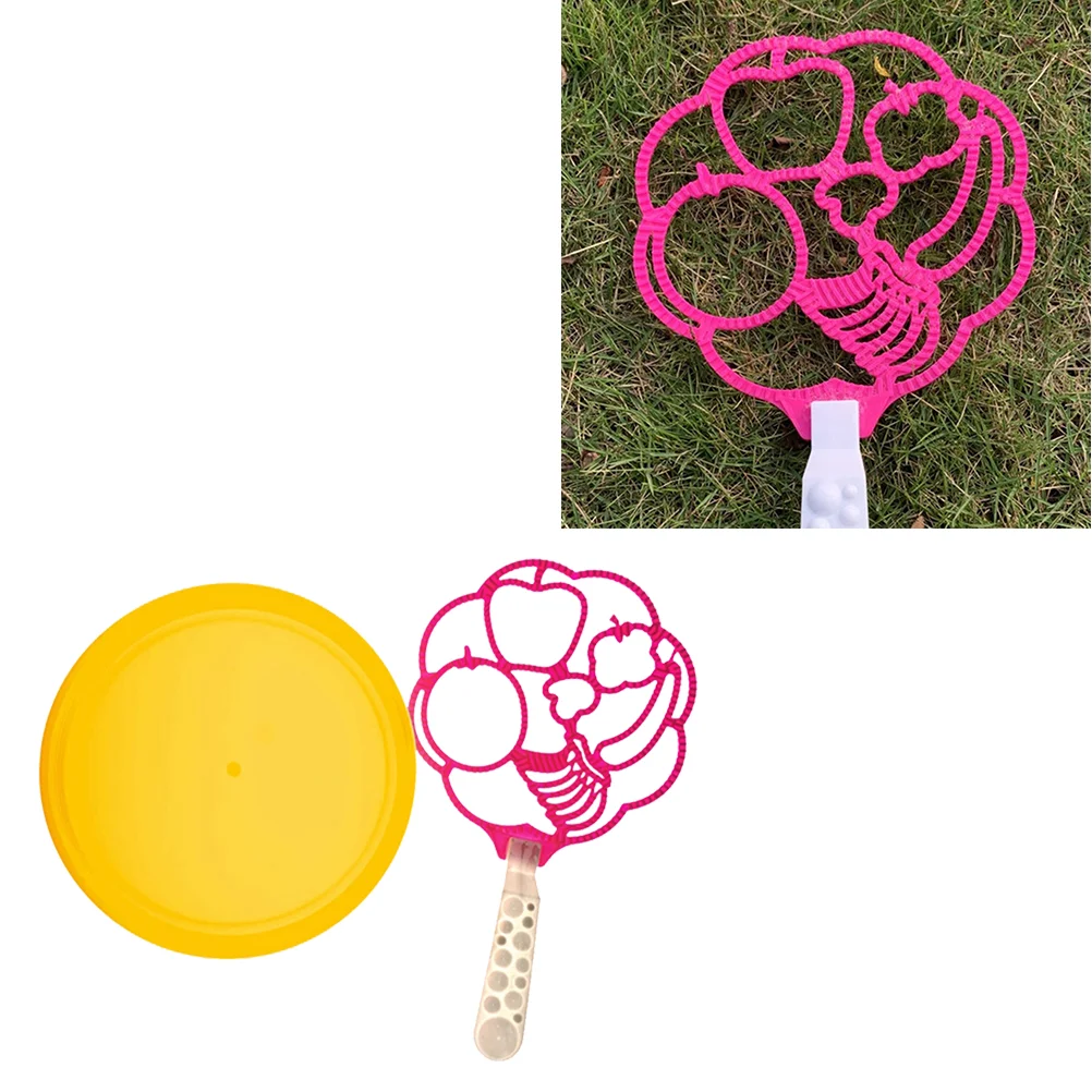 Children Outdoor Blowing Bubble Blower Jumbo Giant Bubble Set Creative Large Bubble Ring Toys  Bubble Maker Toys Bubble Wand for