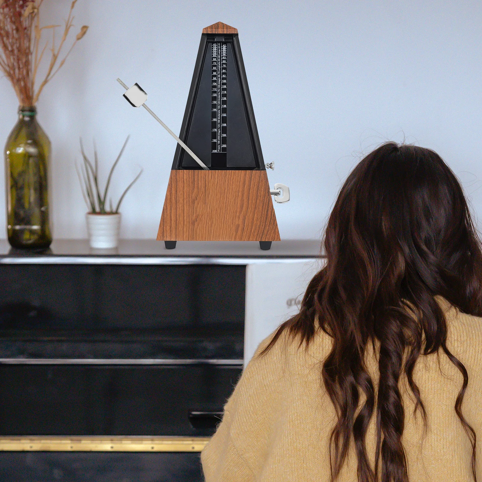 

1Set Metronome Slider and Knob Set High Quality Metal Piano Timing Parts for Accurate Rhythm Control Mechanical Instrument