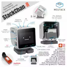 【¥20,550】M5Stack StackChan リモコン付き オープンソースAIデスクトップロボット ESP32-S3 特別割引-アリエク特価アラート