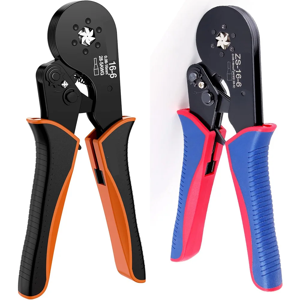 card-sleeve-crimping-tool-awg28-5-008-16mm-²-cable-end-sleeve-self-adjusting-ratchet-steel-wire-crimping-pliers