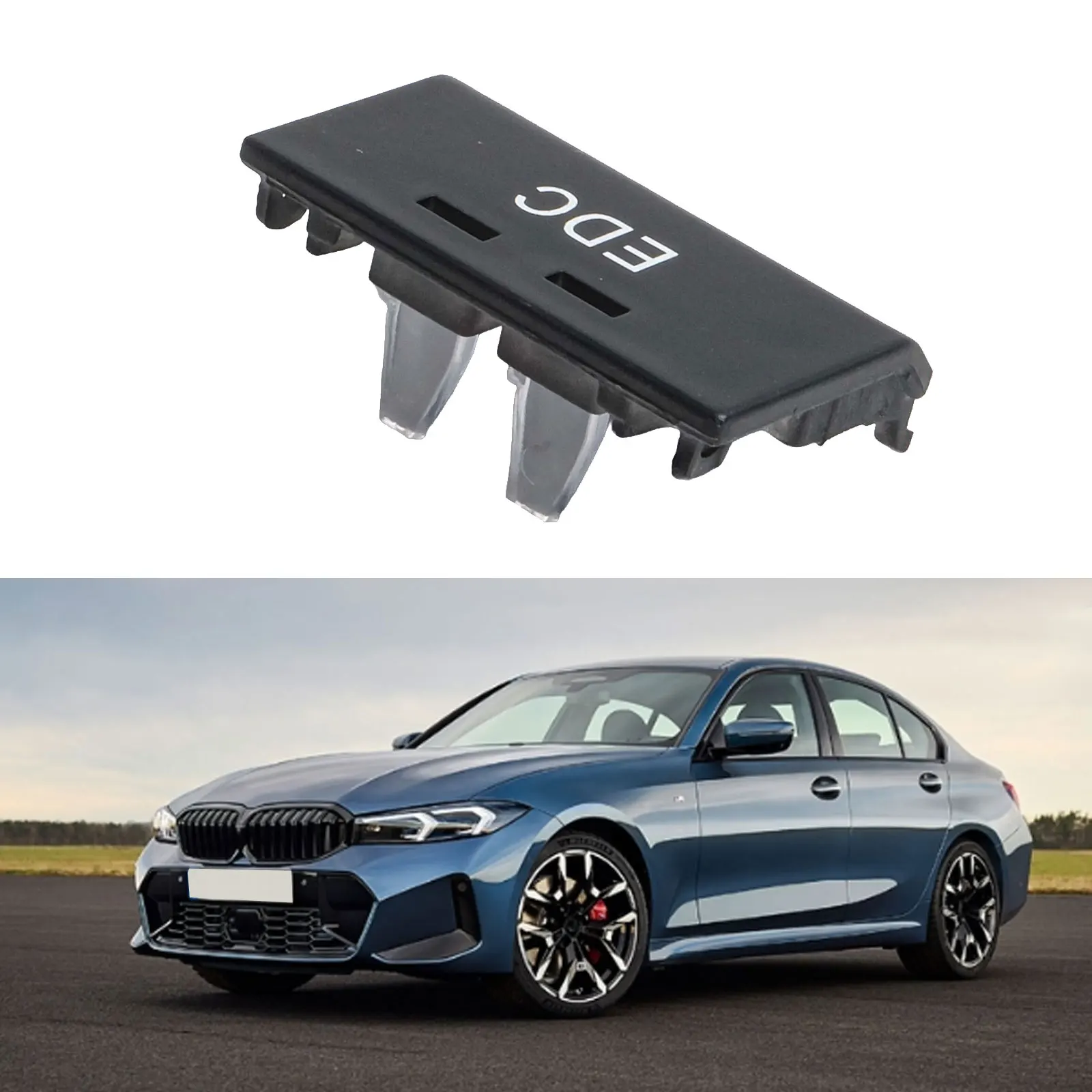 

BWM Part Center Console Switch Cover Compatible with Series including Models from Year Range of 2005 to 2012 61317841136