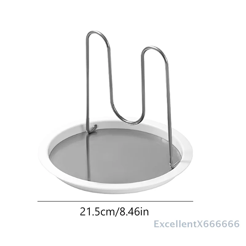 Multifunctional Foldable Pot Lid And Spoon Rest Holder Portable Kitchen Stove Organizer with Utensils Storage Rack