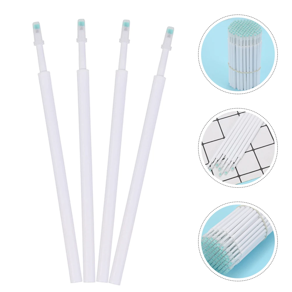 

100pcs Neutral Black Strong Portable Easy Install Smooth Writing Office Supplies Gel Pen Replacement Refills Universal