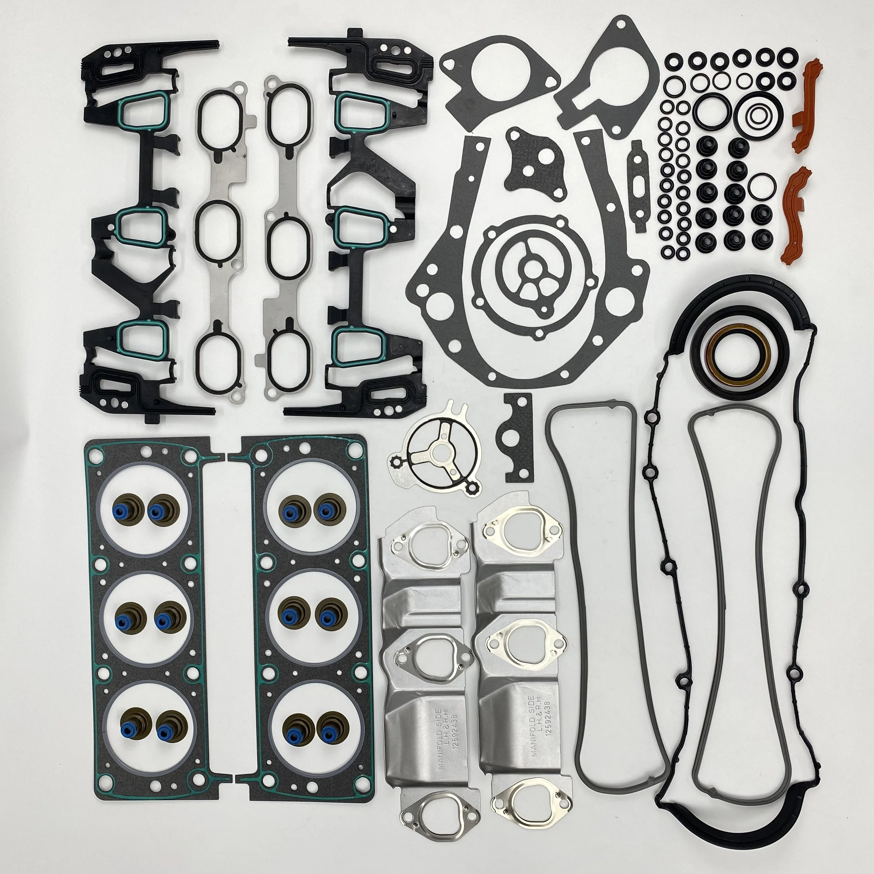 89017358 For Buick GL8 LuZun LaCrosse 3.0 LZD LZC Engine Sealing Gasket Steel FULL GASKET SET