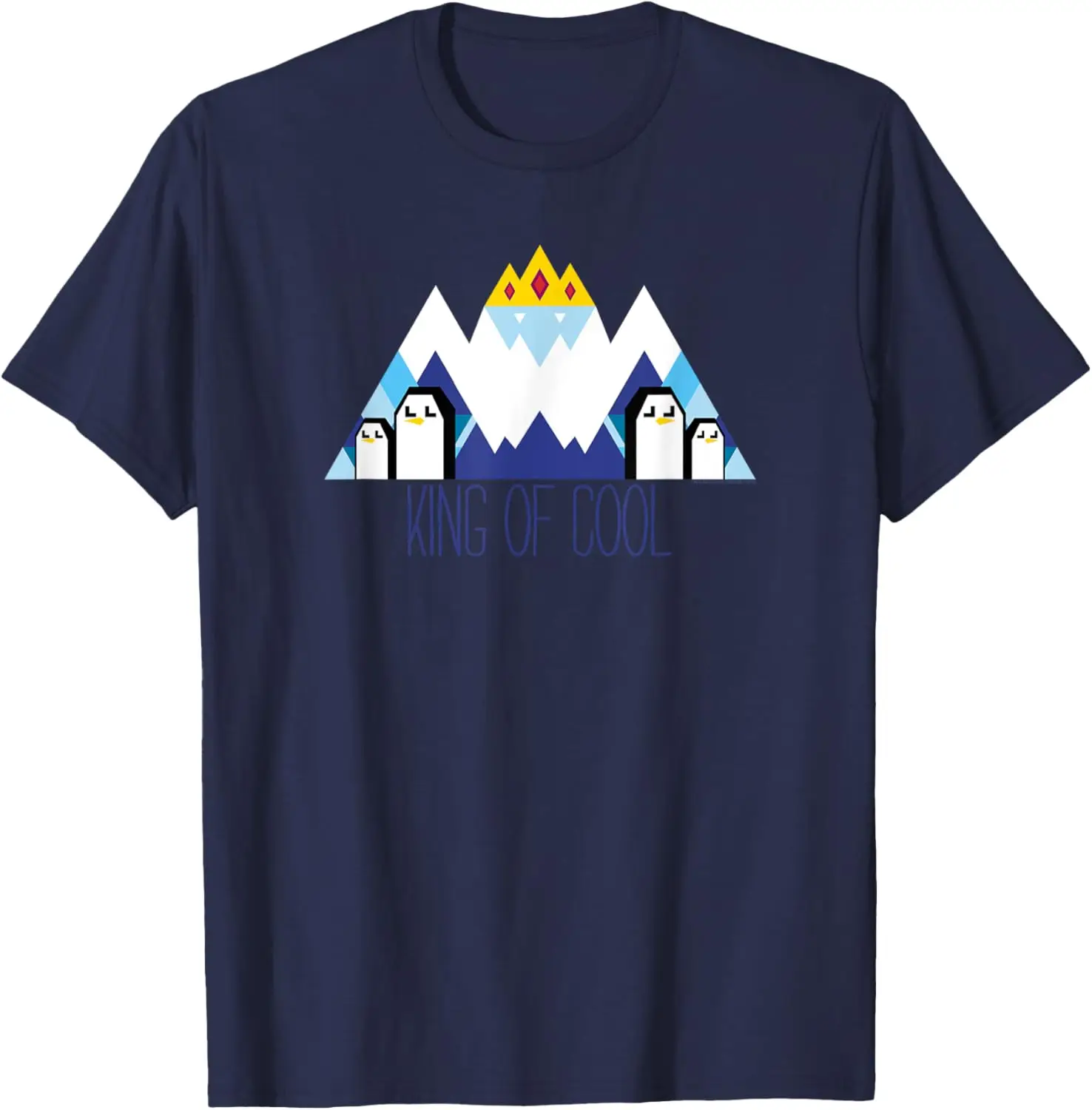 

Original Miniso X Cartoon Network Adventure Time Ice King Geo T-Shirt by Unicorn