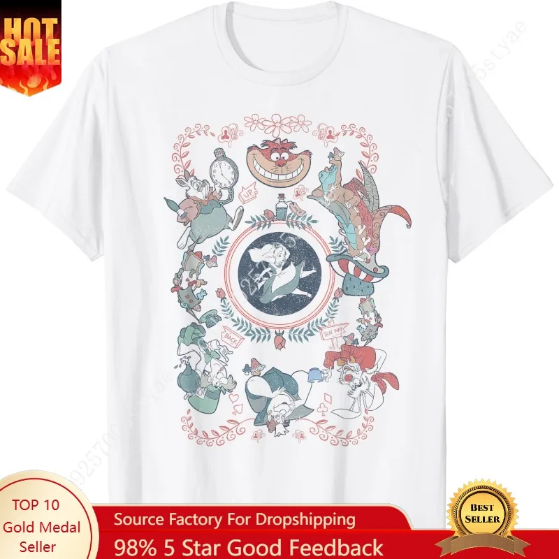 

Disney Alice in Wonderland Card Style Mashup T-Shirt