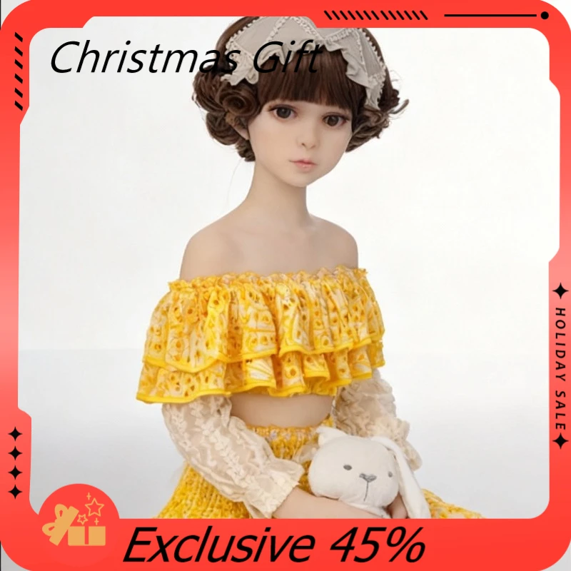 

Бесшовная женская фигурка, аниме-кукла из ТПЭ с париком и нарядкой, большая позаковая коллекционная статуя со стальным скелетом для