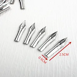 3 uds Jinhao punta Original para plumas estilográficas, EF /F /M, accesorios para bolígrafos de tinta con punta de 0,38mm 26 puntas