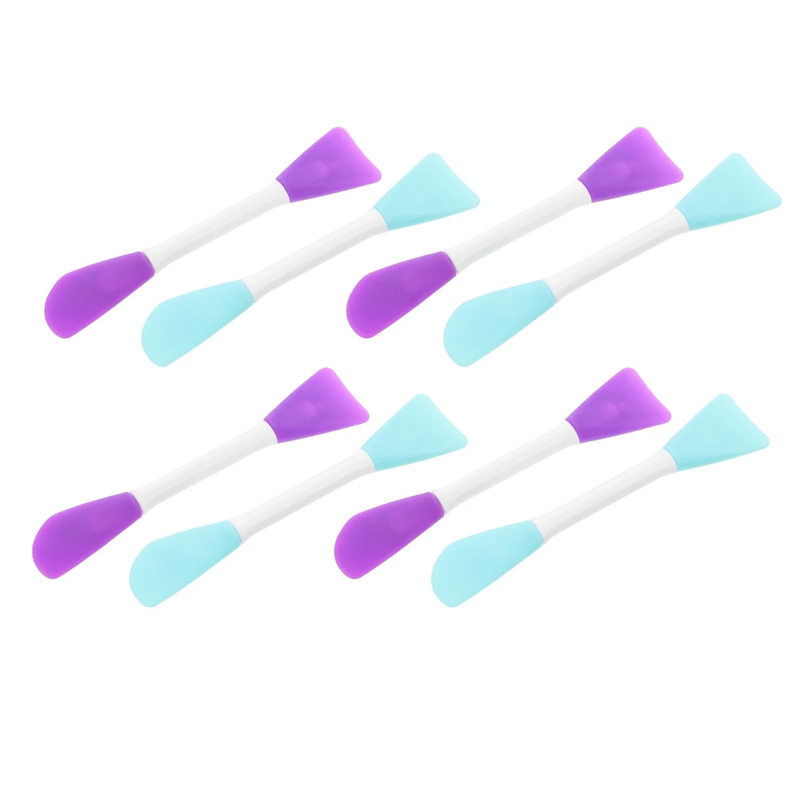 

8Pcs Printing Scraper Mixing Stick Double-Ended Paint Tools for Art Painting Ceramic Pottery Modeling Fabric Wall Decoration