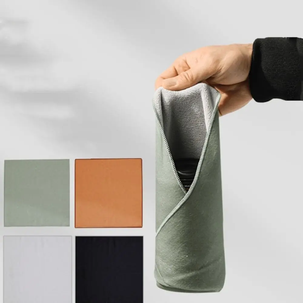 Envoltório de pano reutilizável para câmera, envoltório em torno da bolsa para computador digital, dobrável, envoltório protetor de câmera, à prova d'água, autoadesivo