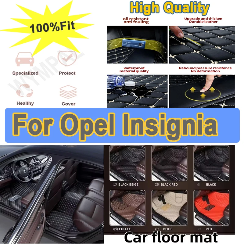 

Luxury Car Floor Mats For Opel Insignia Station Wagon 2010 2011 2012 2013 Custom Auto Foot Pads Carpet Cover Interior Accessorie