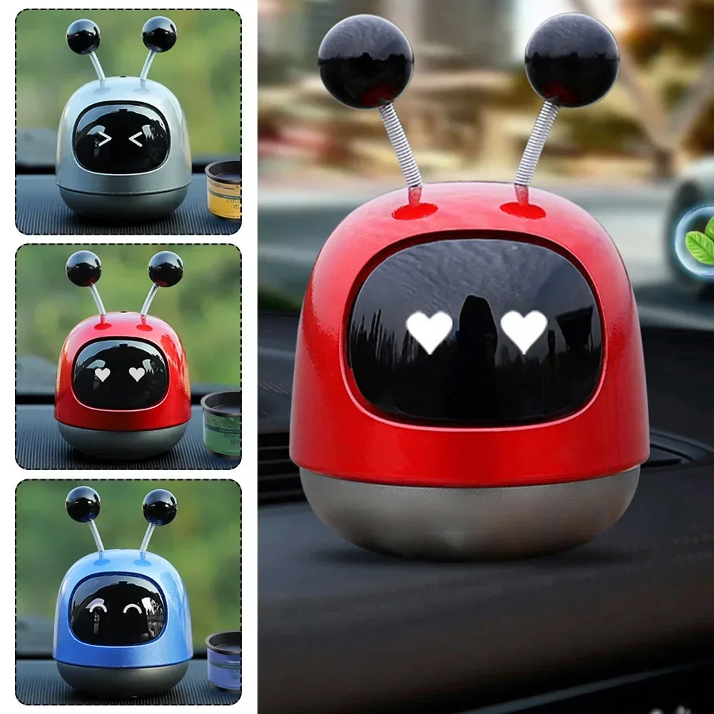 Auto Robot Aromatherapy Car Ornaments Anime Shaking Robot Car Interior Decoration Air Freshening Ornaments Car Interior