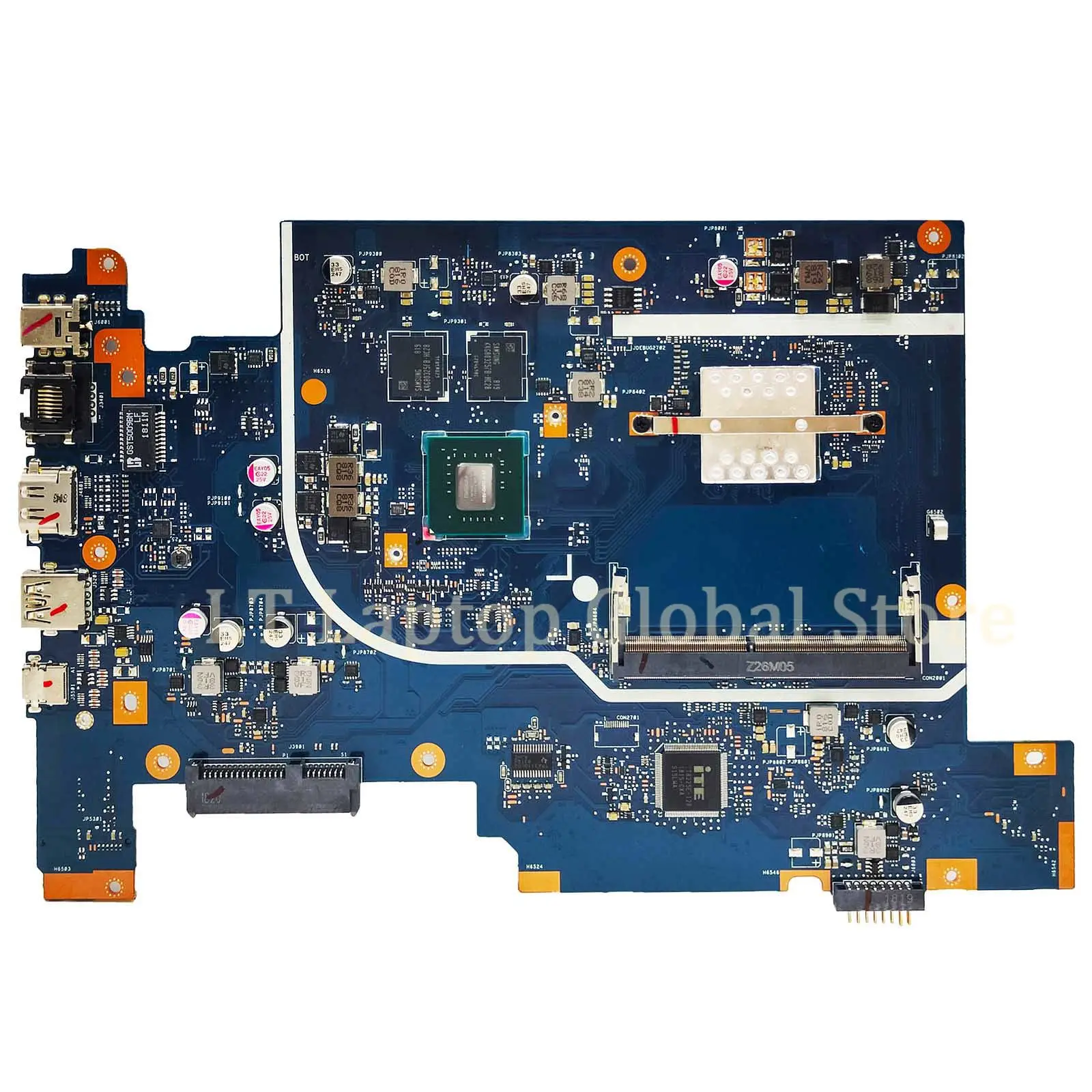 Placa principal X705MB X705MA para ASUS F705MA X705M F705M F705MB A705MB A705MA Placa-mãe para laptop N4000 N5000 CPU DDR4