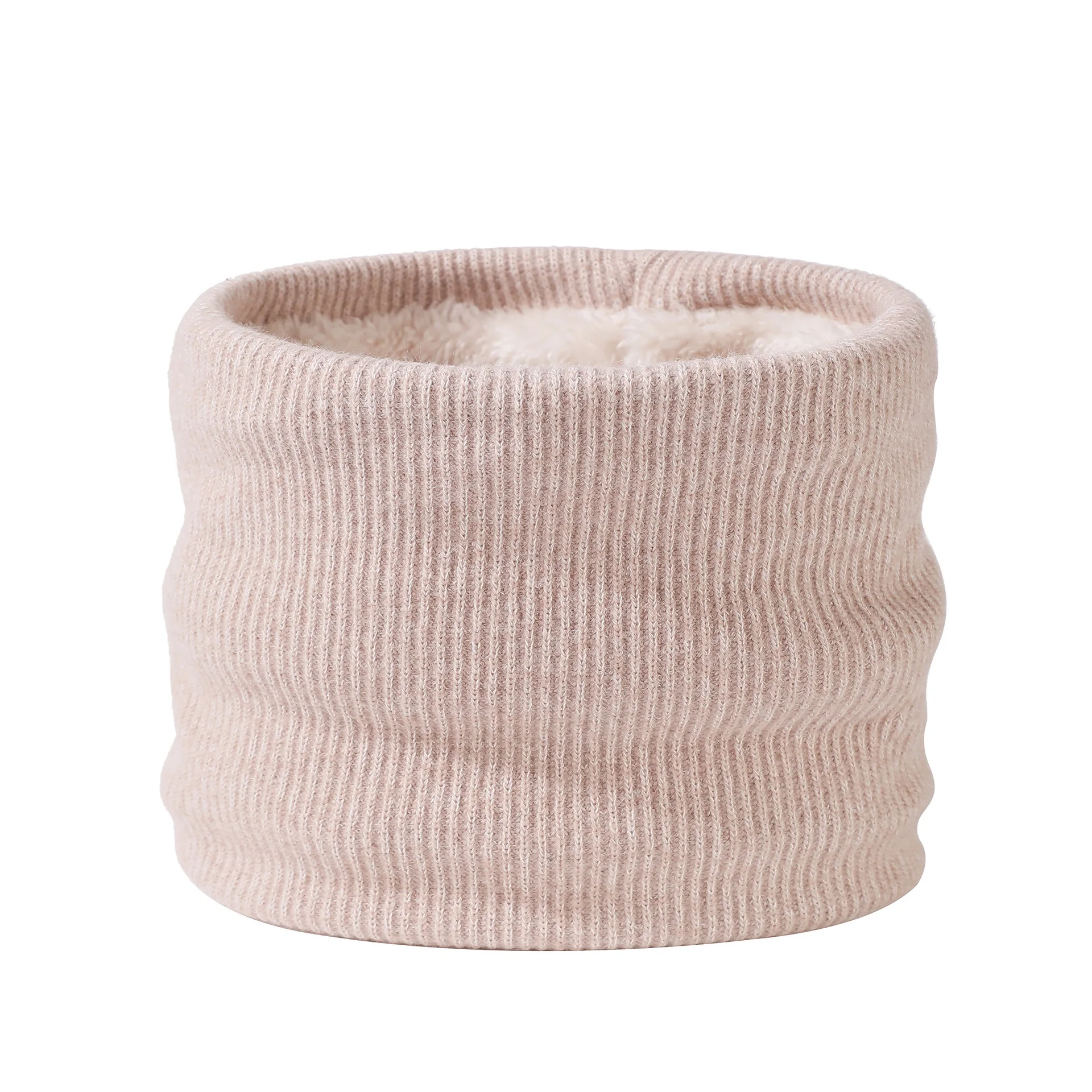 5-8Y Autumn and Winter Scarf New Children's Scarves Warm Solid Color Wool Neck Warmer for Baby Boys and Girls