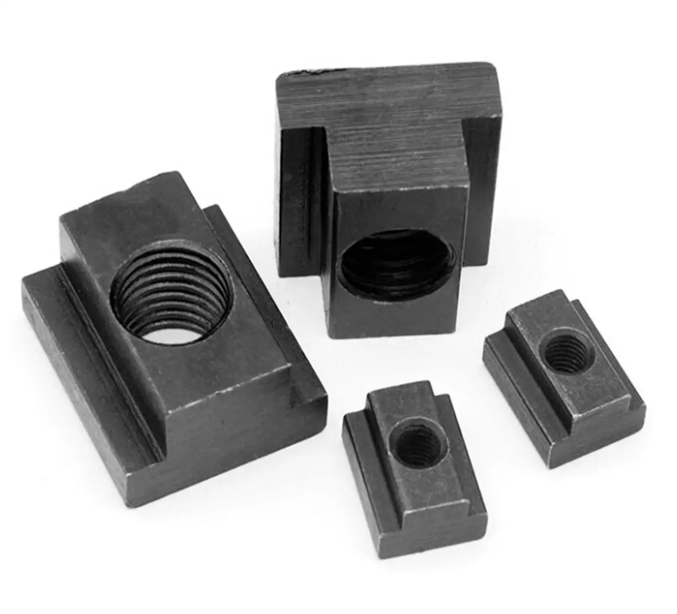 Carbon Steel M6 M8 M10 M12 M14 M16 Metric Black T-Slot Nut Clamping Table Slot Milling T Sliding Nut Block Slot