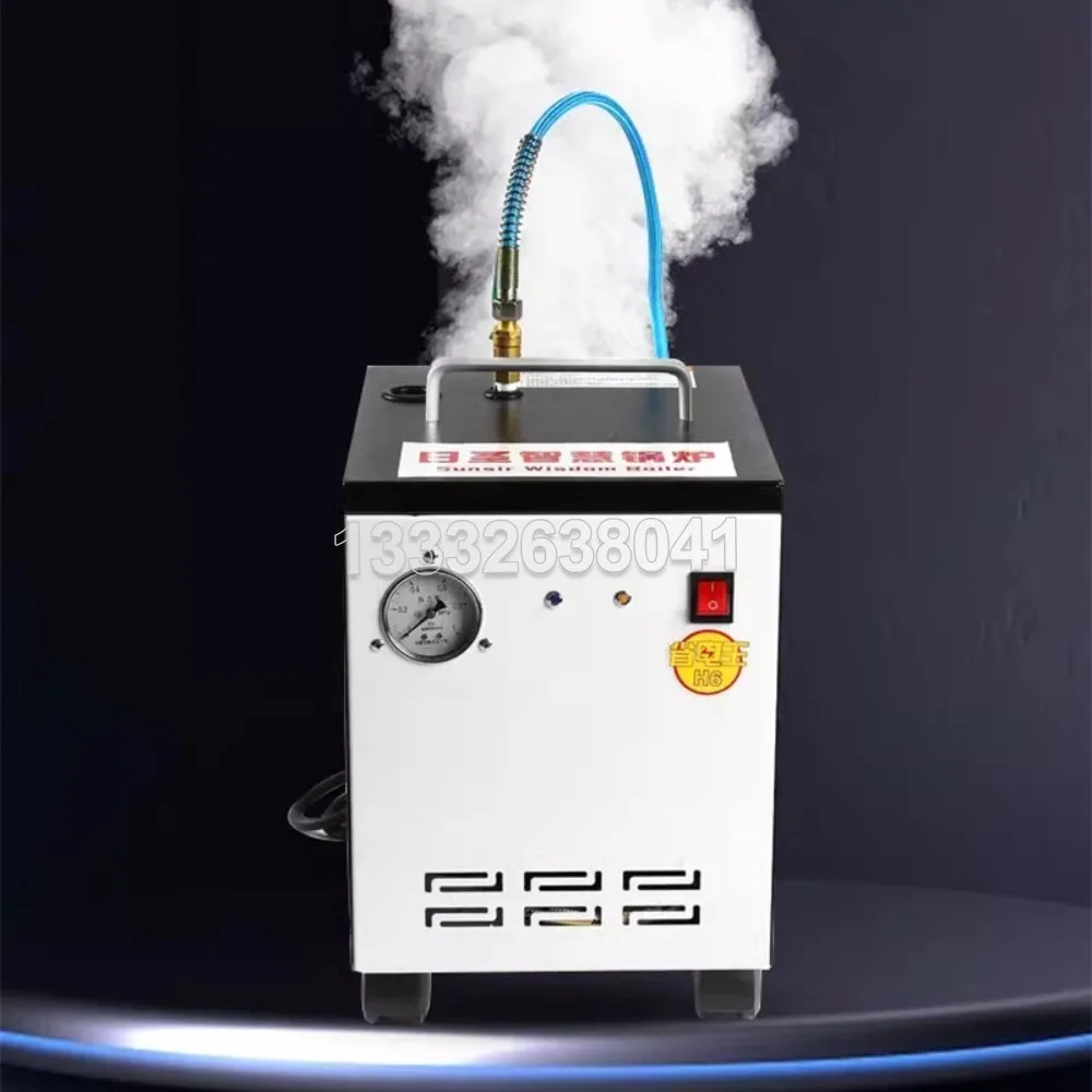 Steam Booster Electric Boiler Automatic High Power Iron Industrial Clothing Ironing Equipment Clothing Curtains 600H/6PC Iron