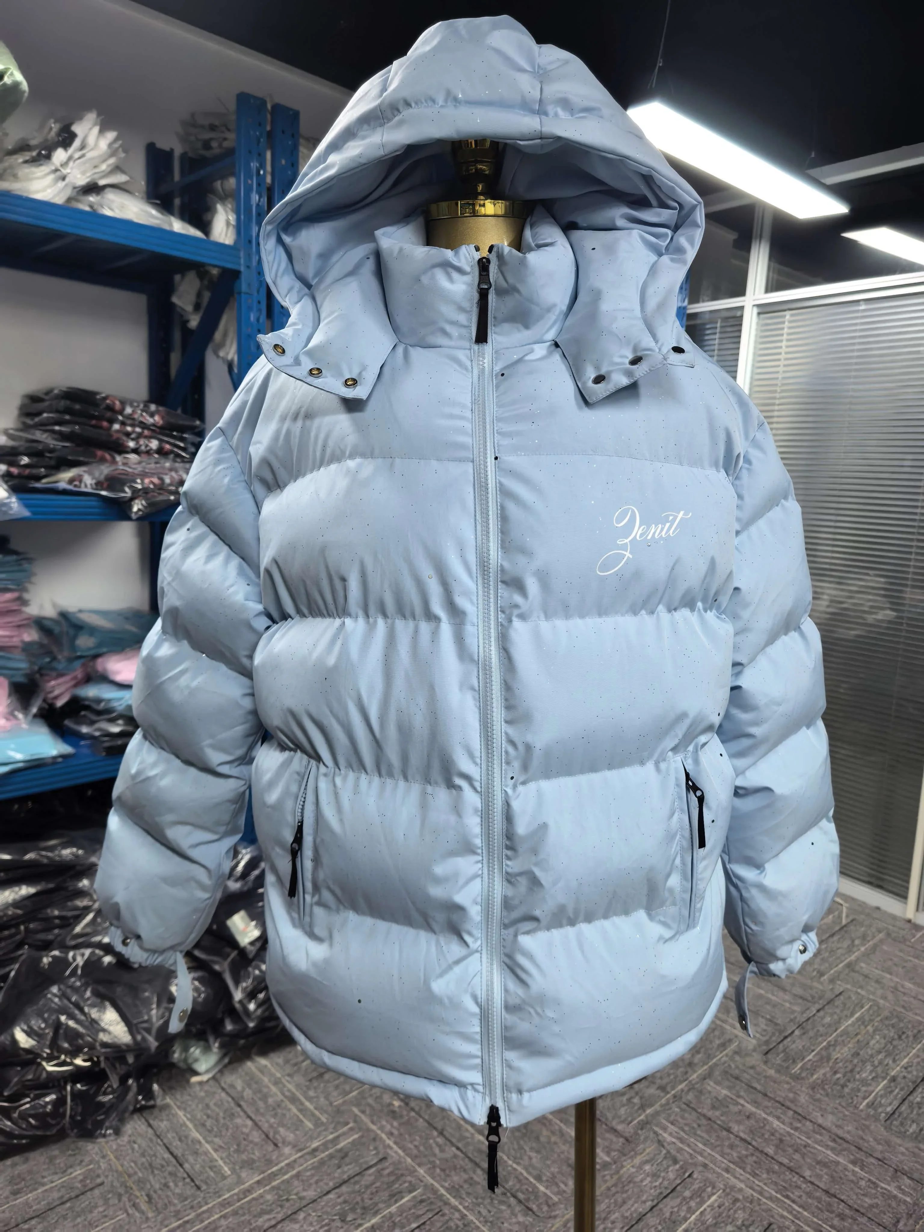 Puffer Padded Cotton Jacket Harajuku Warm Thicken Coat Vintage Zip Up Outerwear Casual Streetwear Y2k Outfit Women's Winter Coat