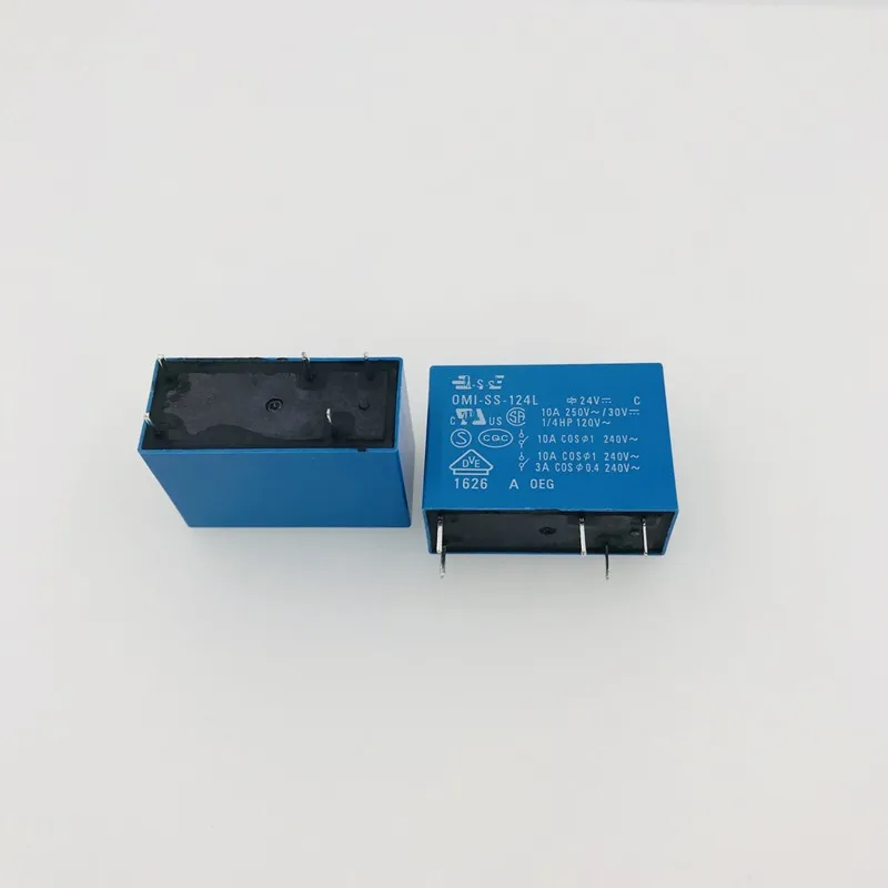 10PCS/lot  Relay  OMI-SH-112LM  4PIN  10A  OMI-SH-112L  OMI-SS-124L  5A  10A